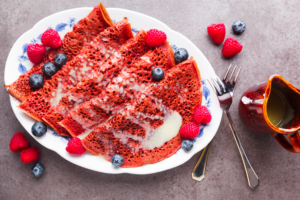 Crepes al karkadè